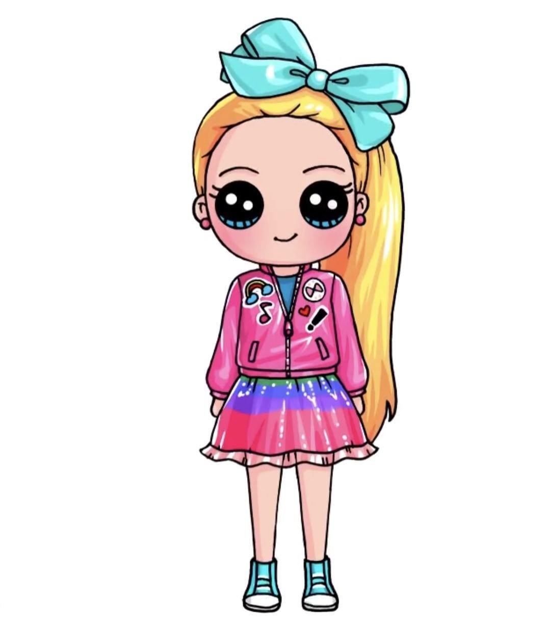 Наклейка девочка