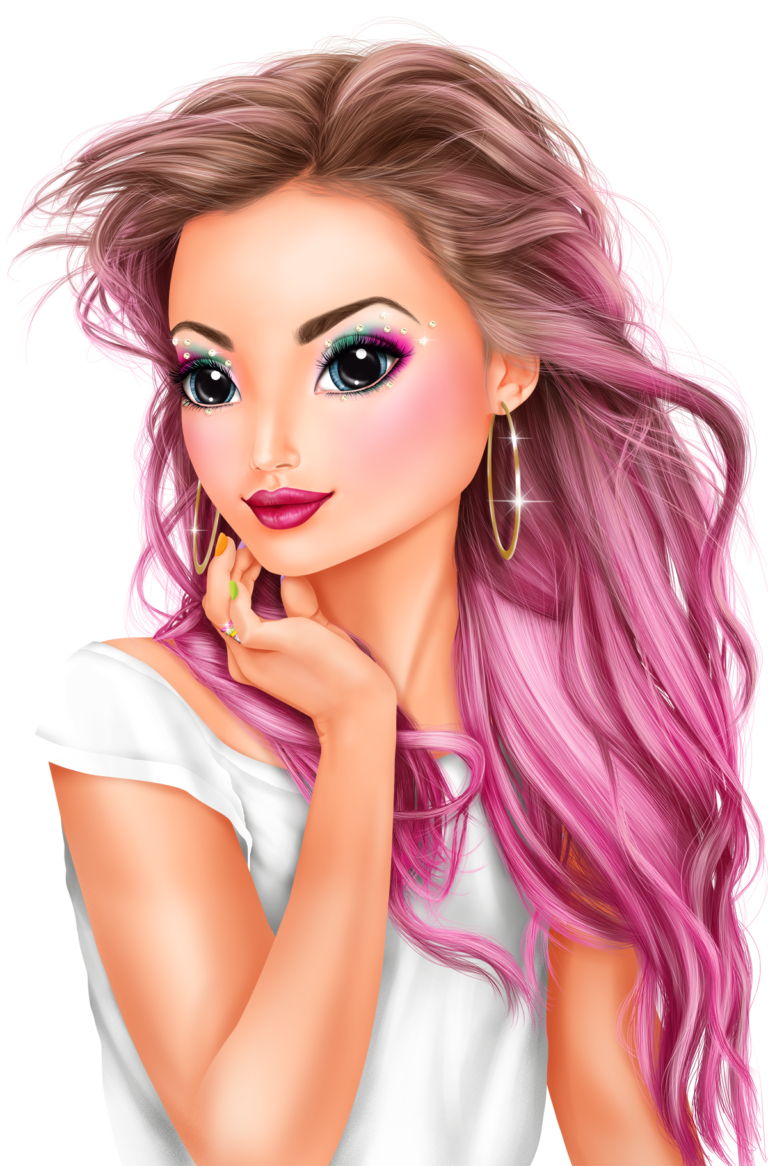 Стикеры милые девочки