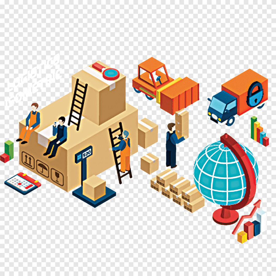 Векторная иллюстрация логистика