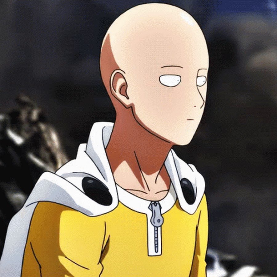 One Punch man Кинг и Сайтама