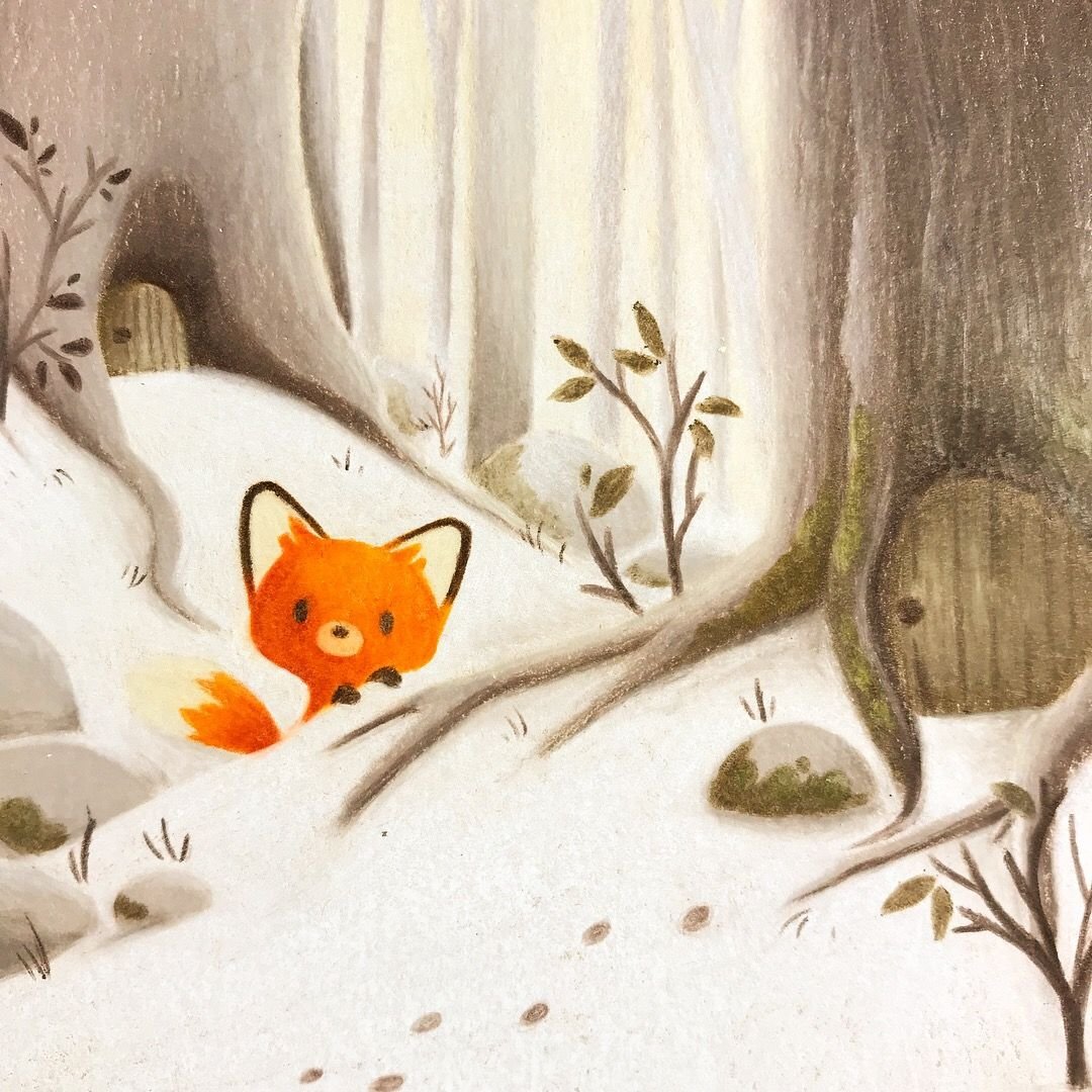 Милые Лесные иллюстрации