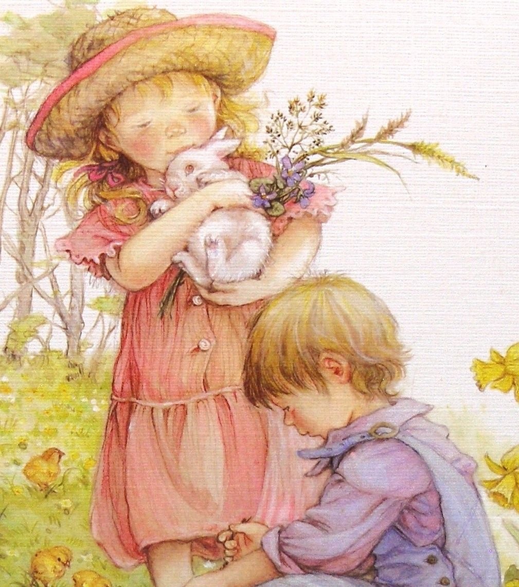 Милые дети художника Лизи Мартин