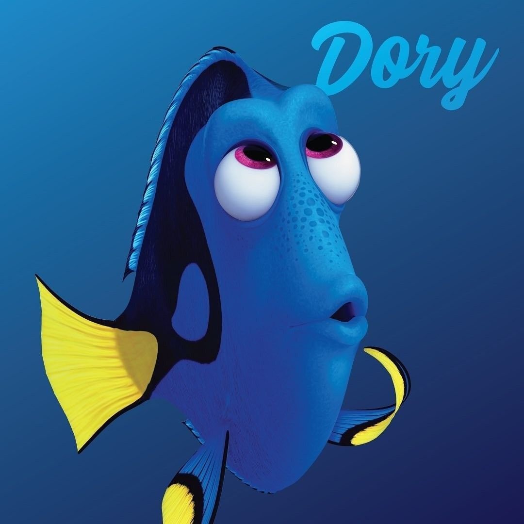 Рыба с выпученными глазами из мультика