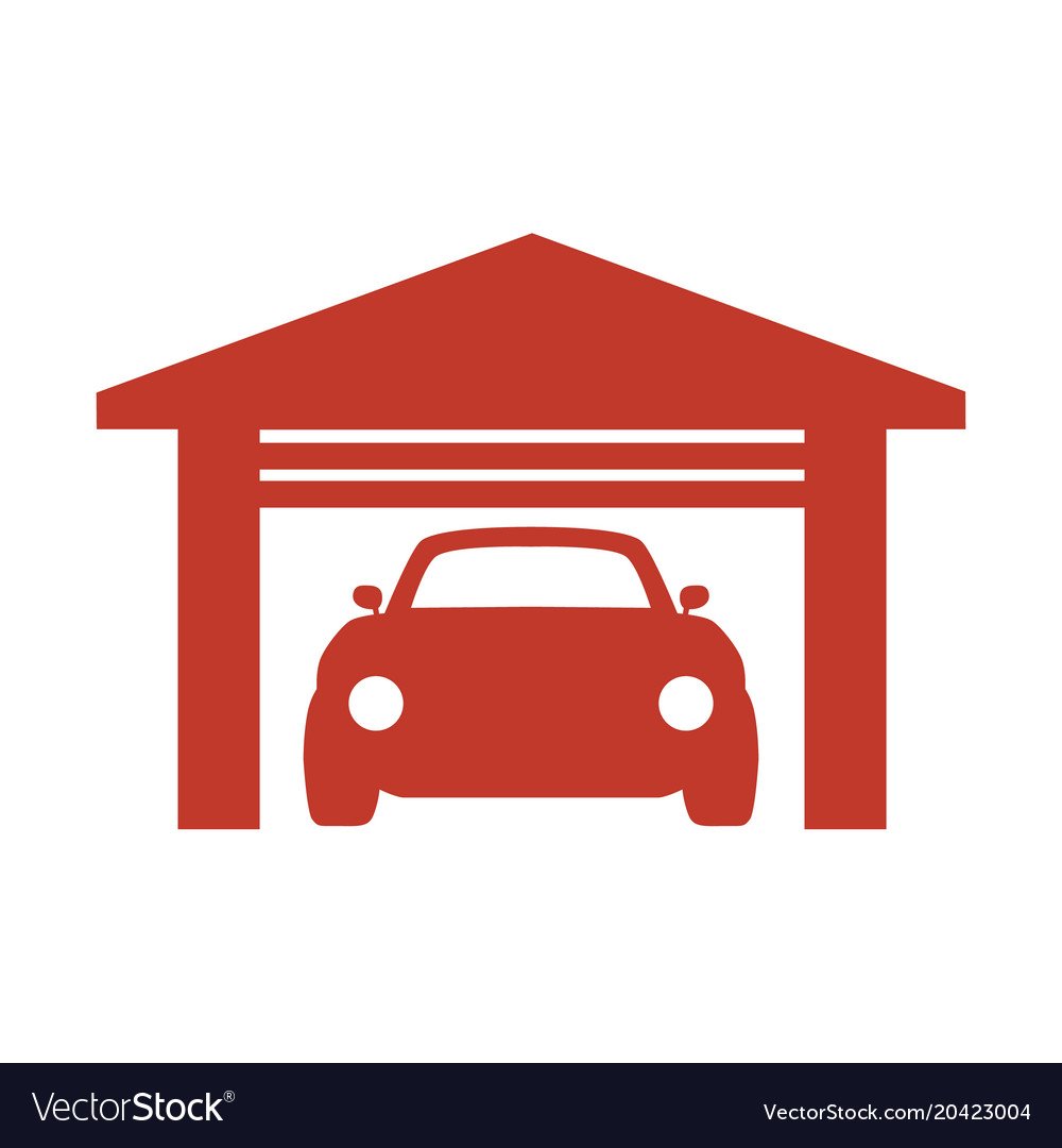 Гараж вектор