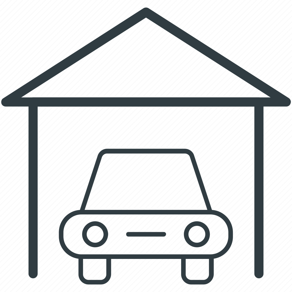 Гараж раскраска для детей