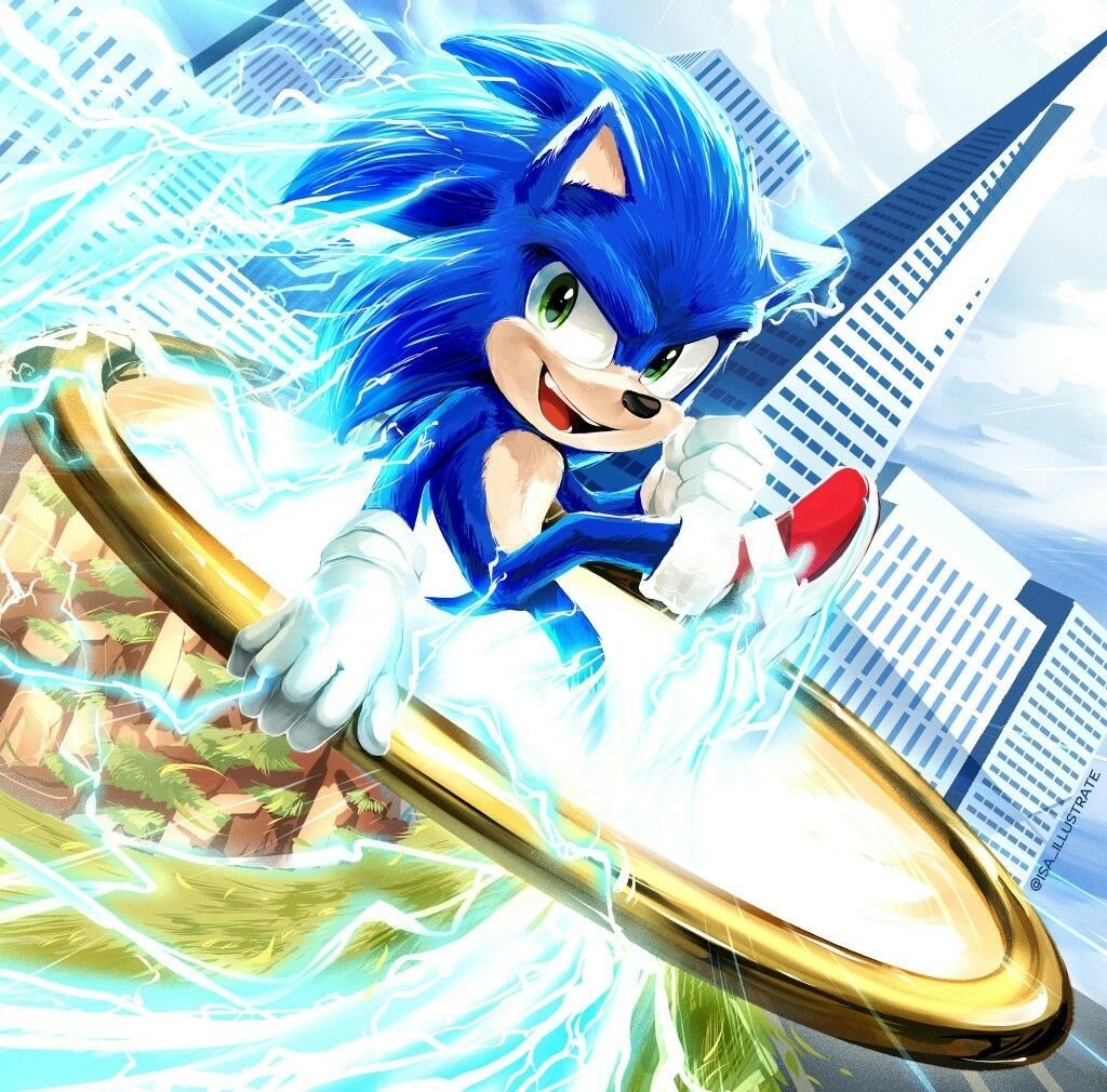 Голубой Соник Ежик