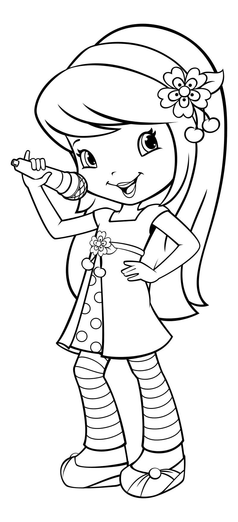 Раскраска "царевны"