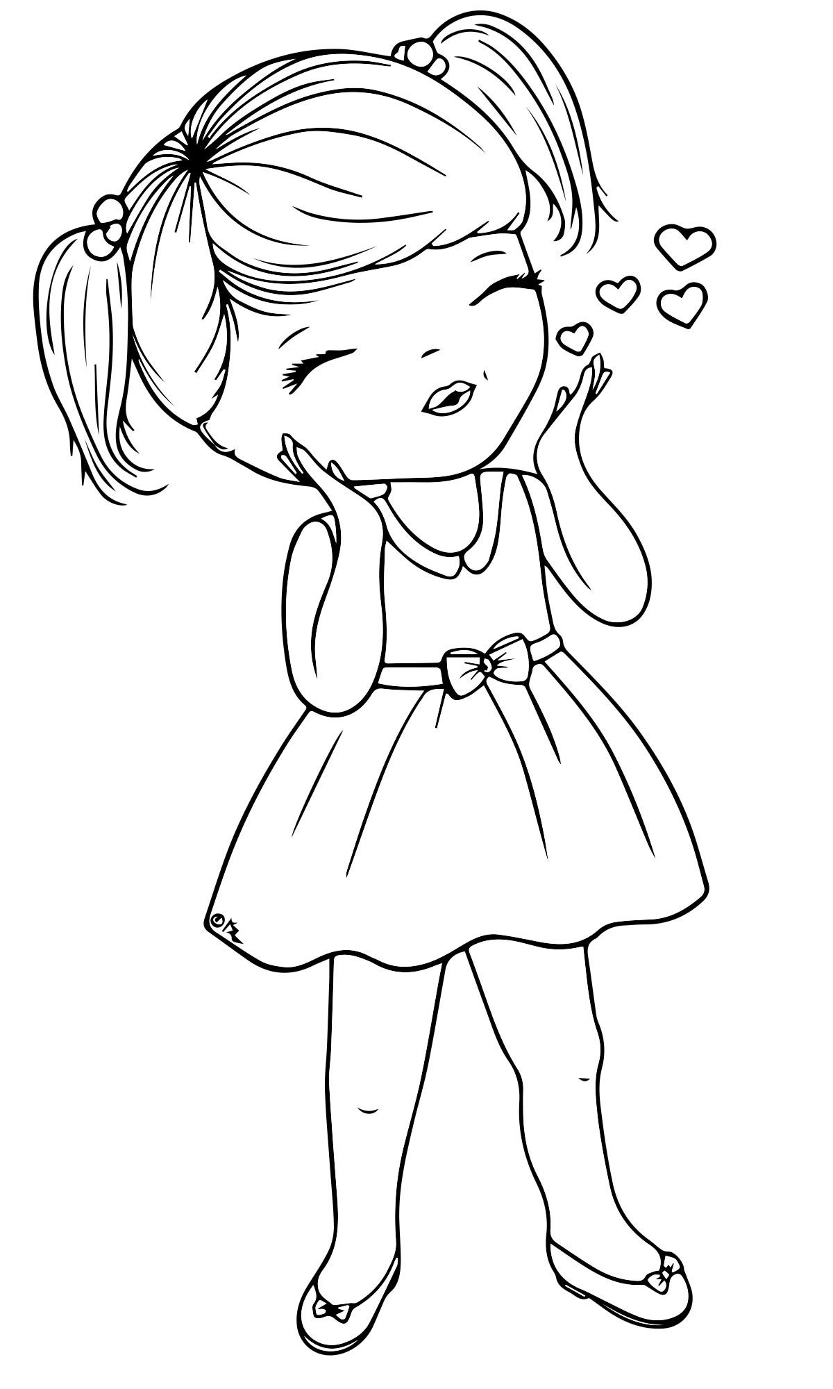 Шарлотта Земляничка раскраска Апельсинка