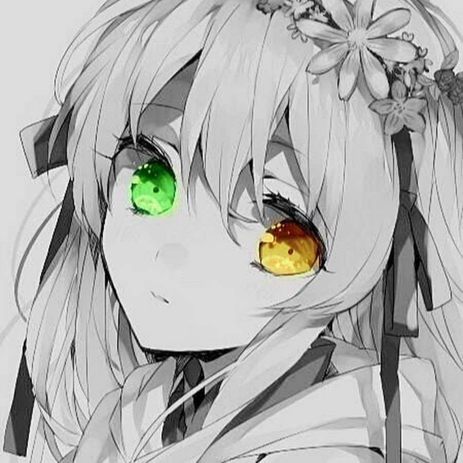 Аниме для распечатки черно белые