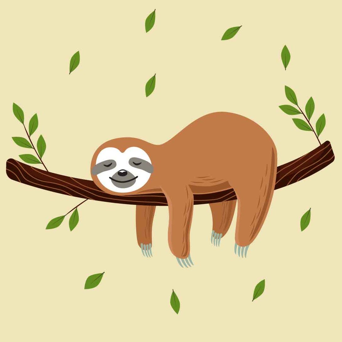 Лень иллюстрация