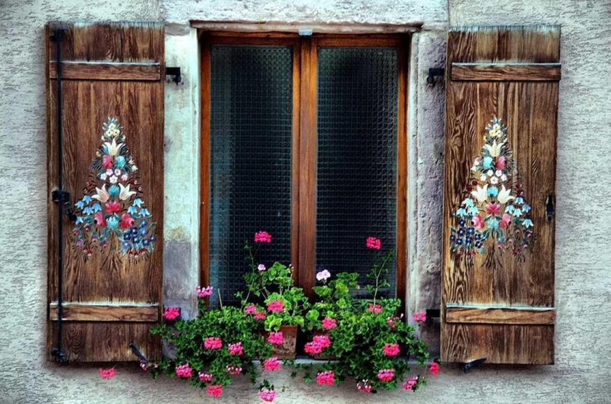 Расписные ставни