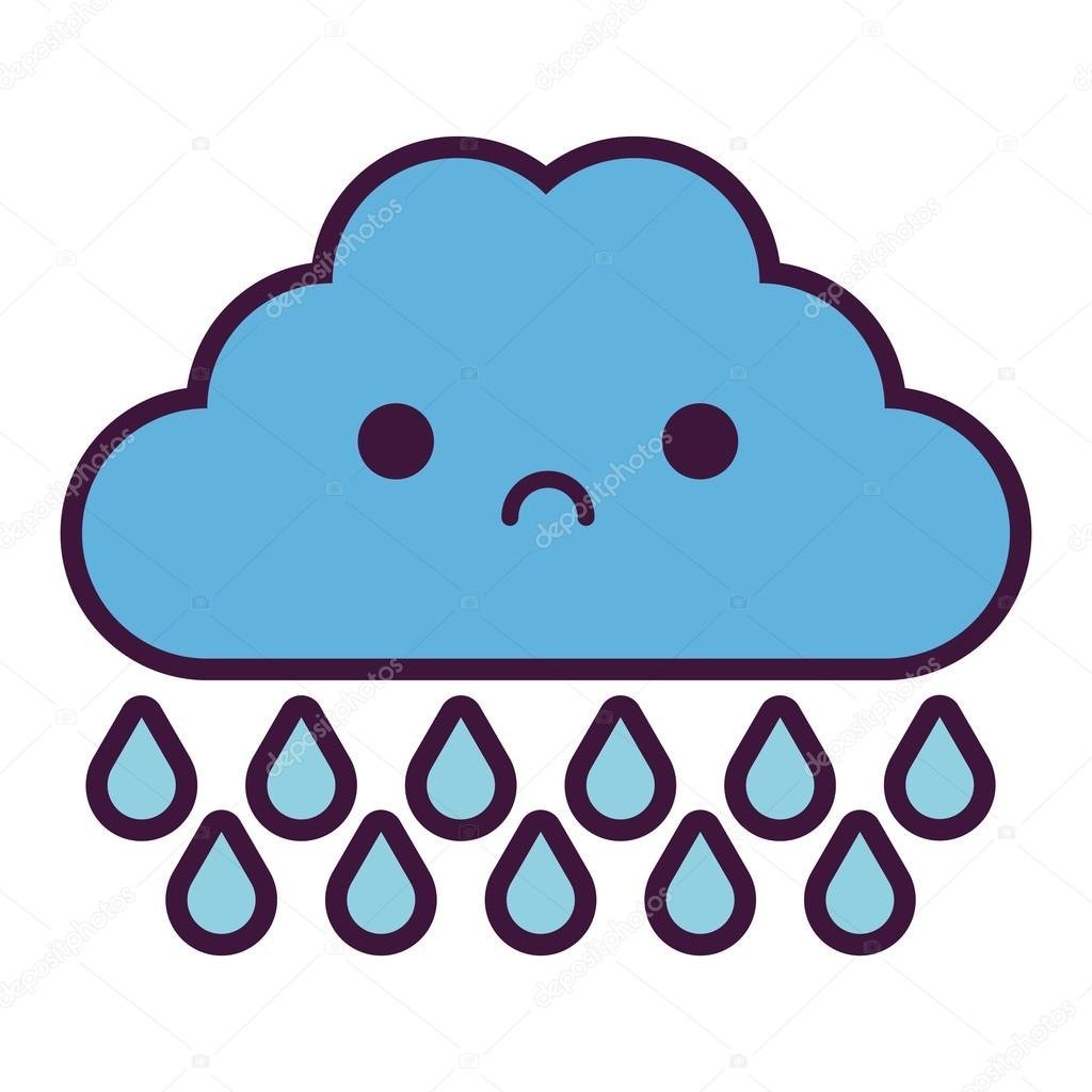 Грустная тучка