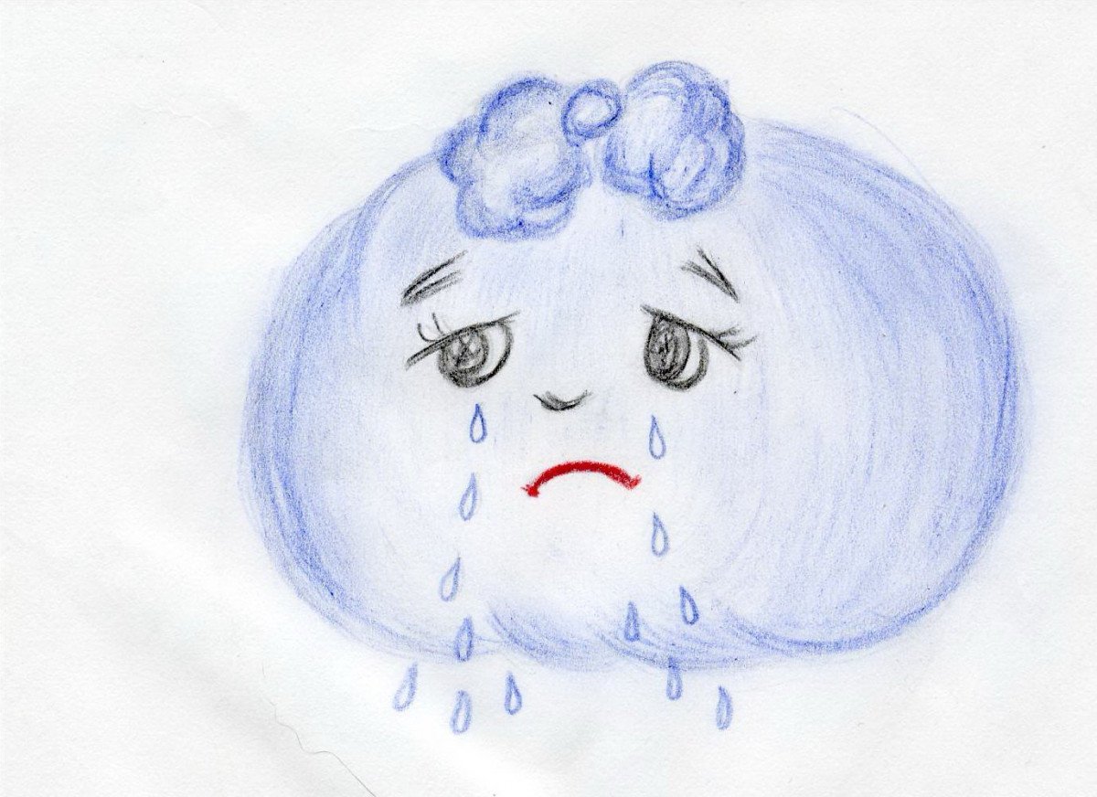 Облачко плачет