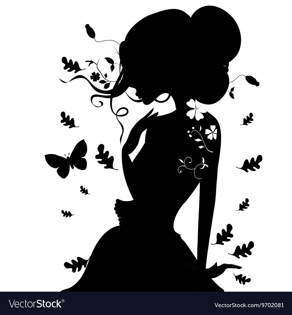 Силуэт человека с книгой