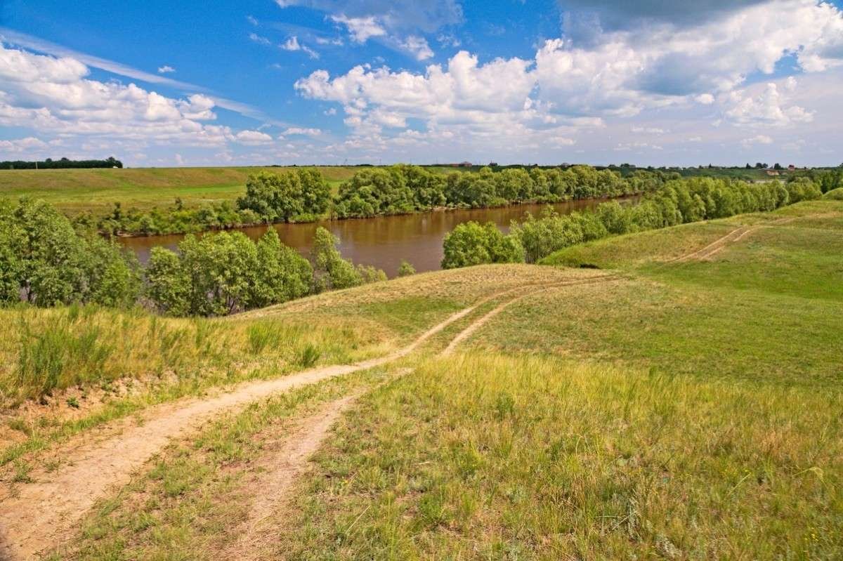 Река Омка Омская область