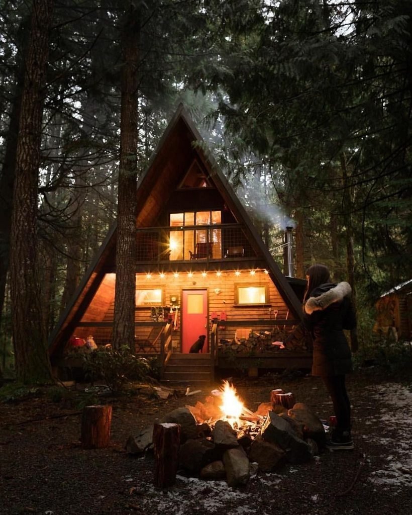 Хижина, США ЭКОДОМ