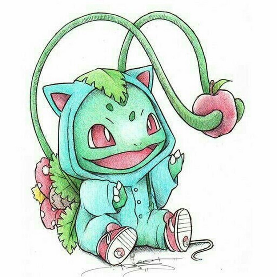 Покемон Бульбазавр миленький