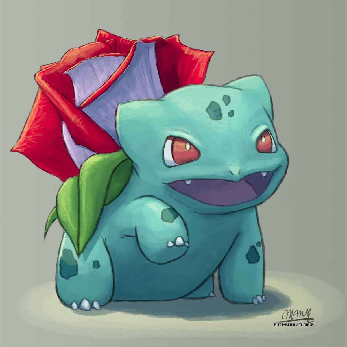 Милые покемоны Бульбазавр