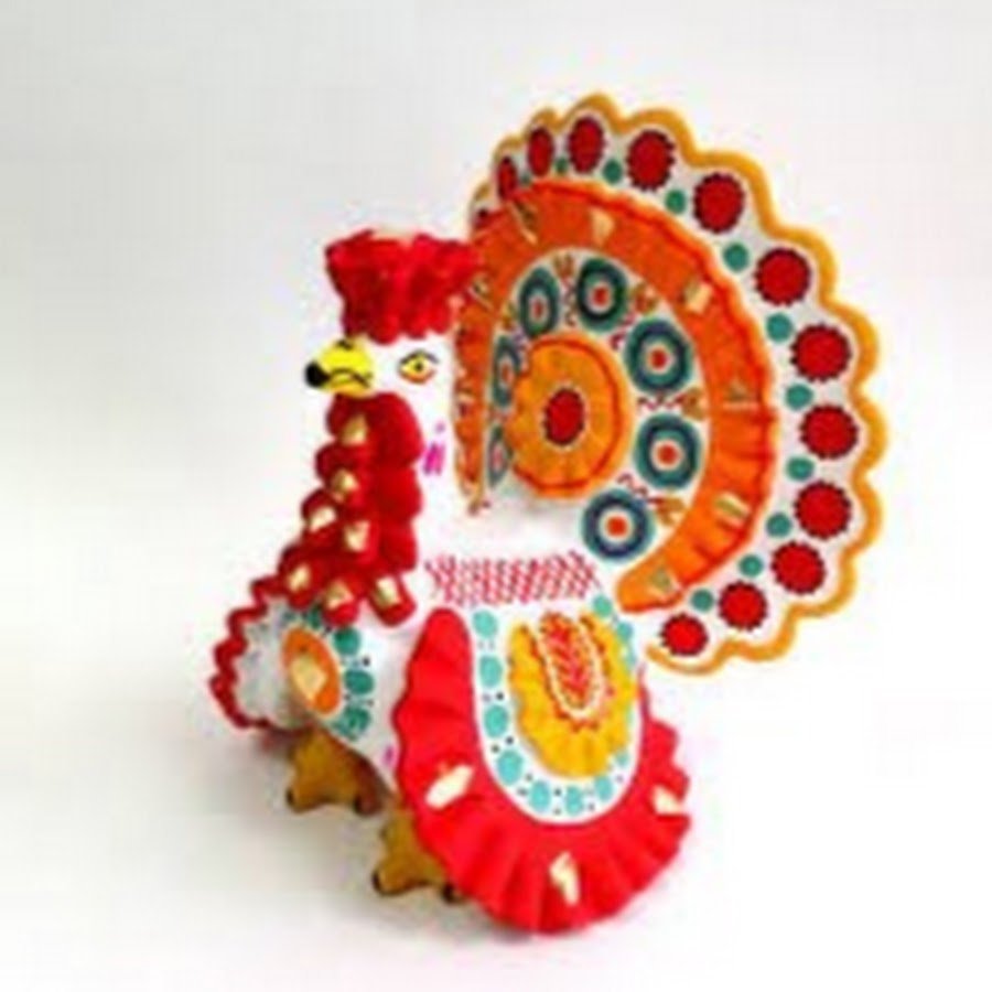 Дымковский петушок