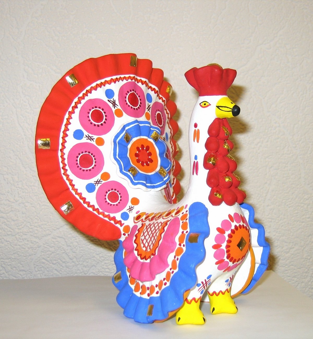 Дымковская игрушка "индюк"