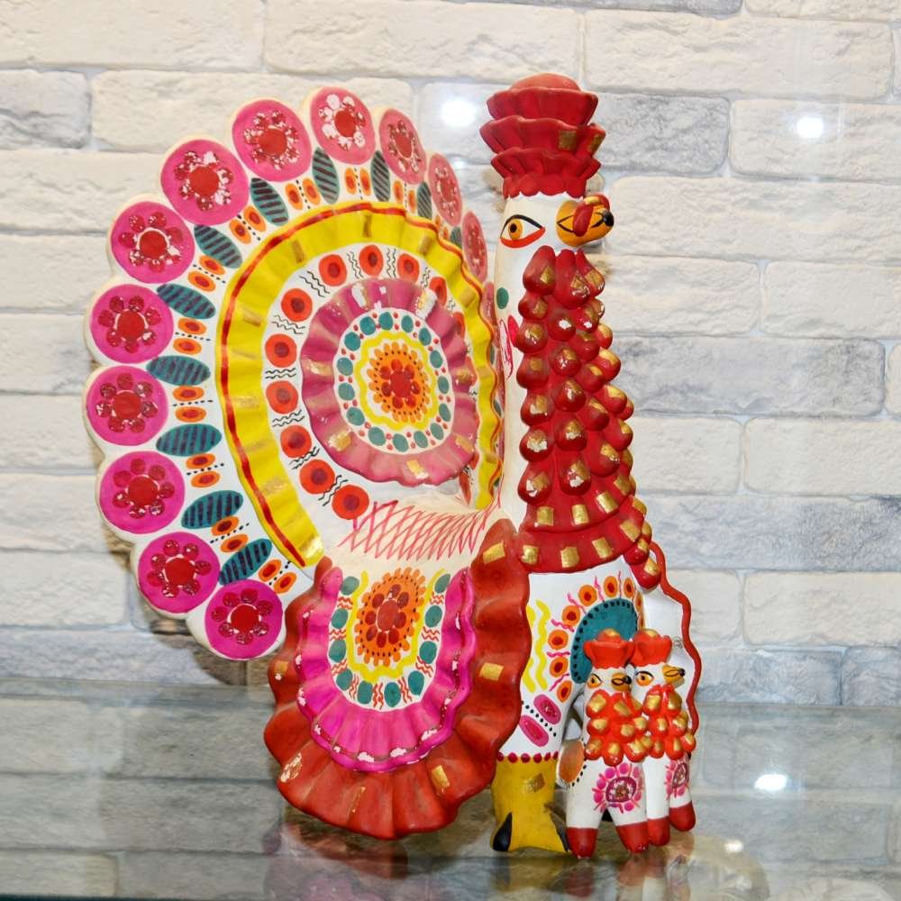 Дымковская игрушка "индюк"