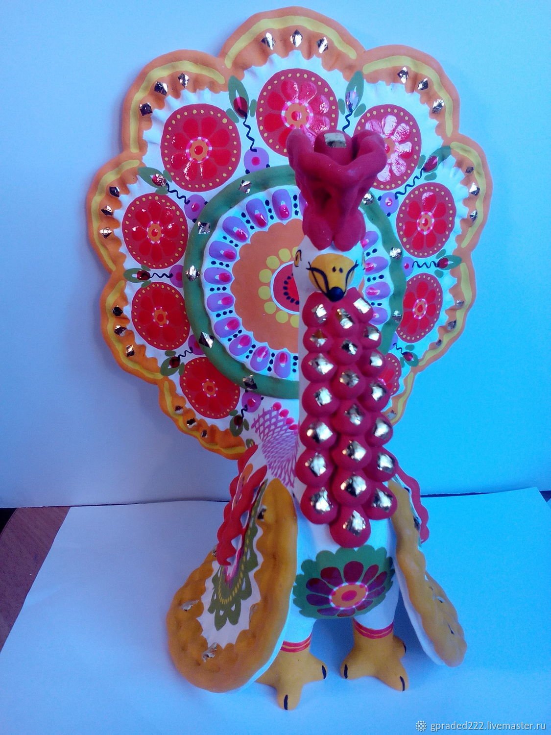 Дымковский индюк конструирование