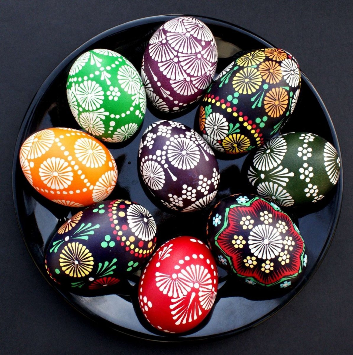 Роспись пасхальных яиц