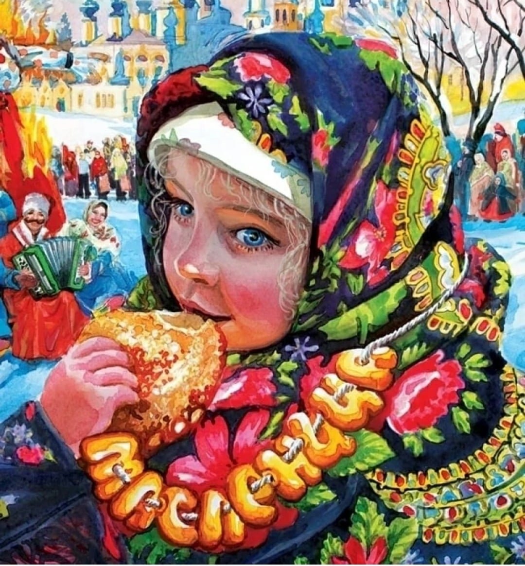 Солнце на Масленицу