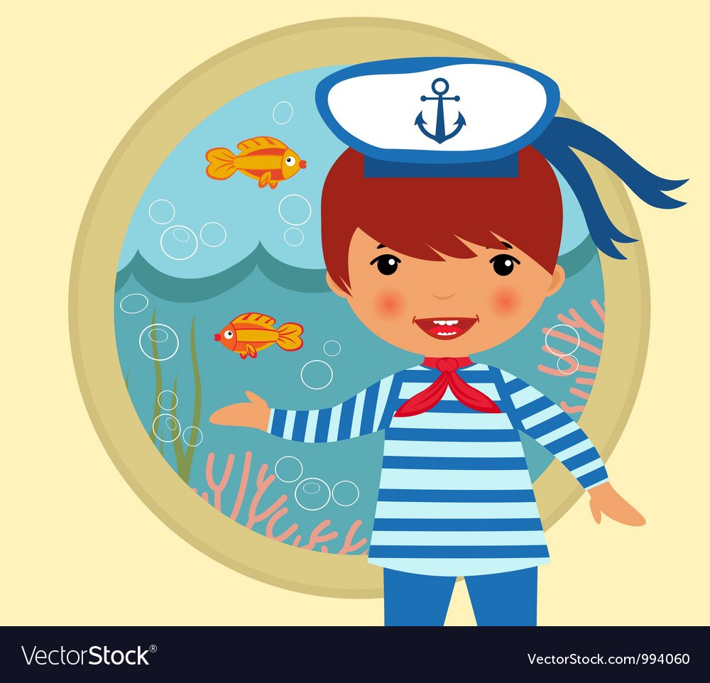 Морячки эмблема для детей