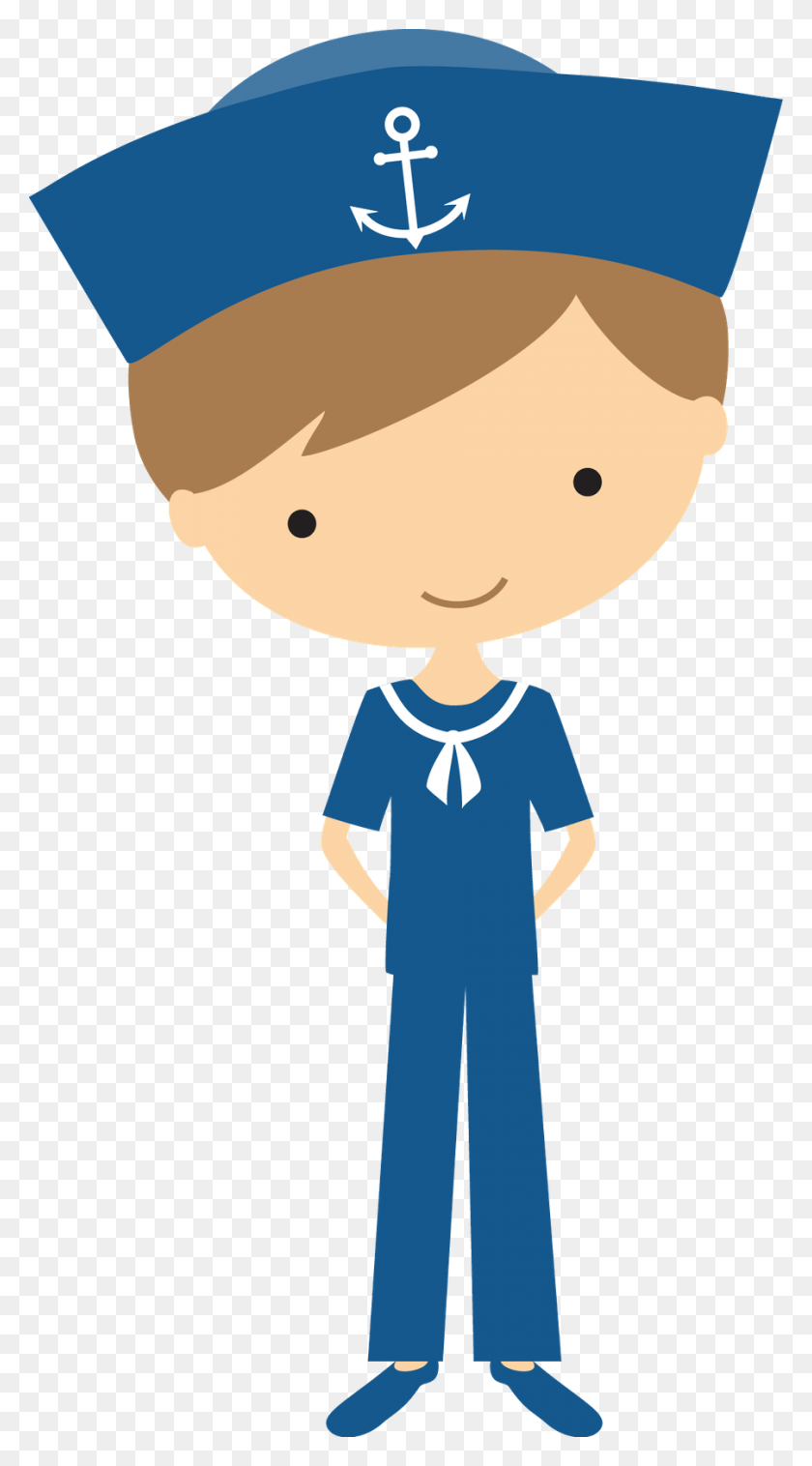 Моряк рисунок