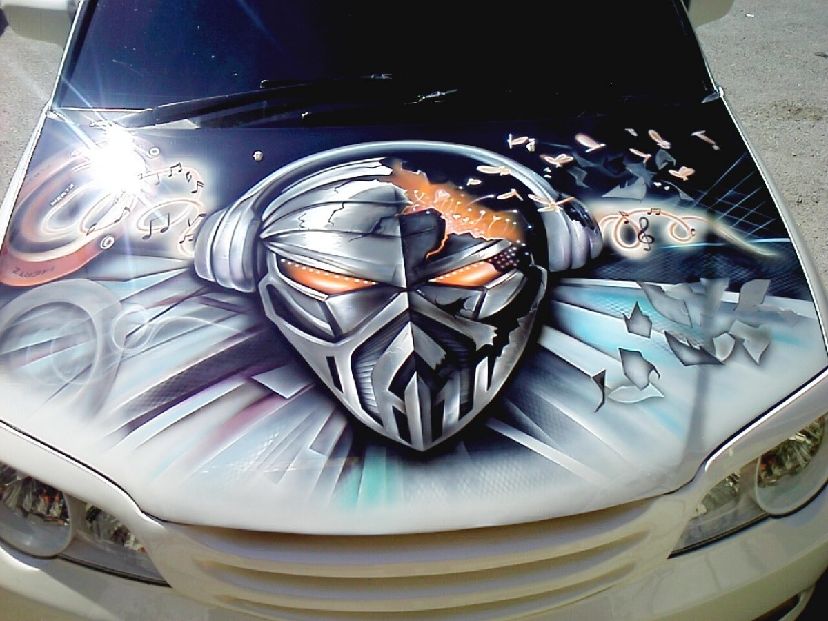 Honda Odyssey 3 аэрография