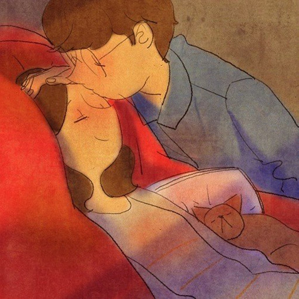 Картина скучаю