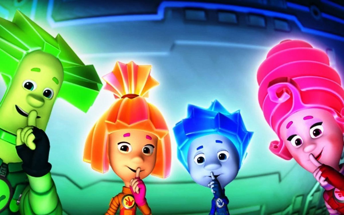 Герои мультика Фиксики Папус