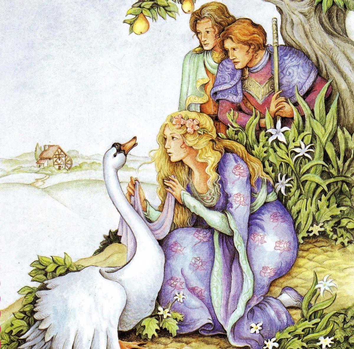 Г. -Х. Андерсен "Дикие лебеди"