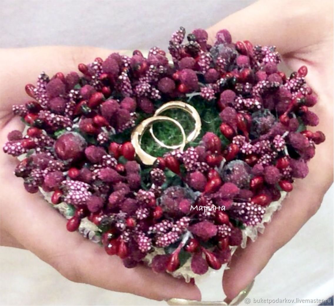 Открытка на гранатовую свадьбу своими руками