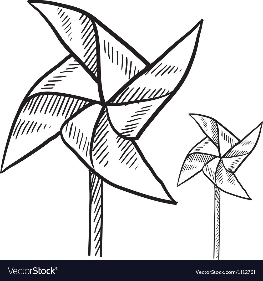 Вертушка на прозрачном фоне