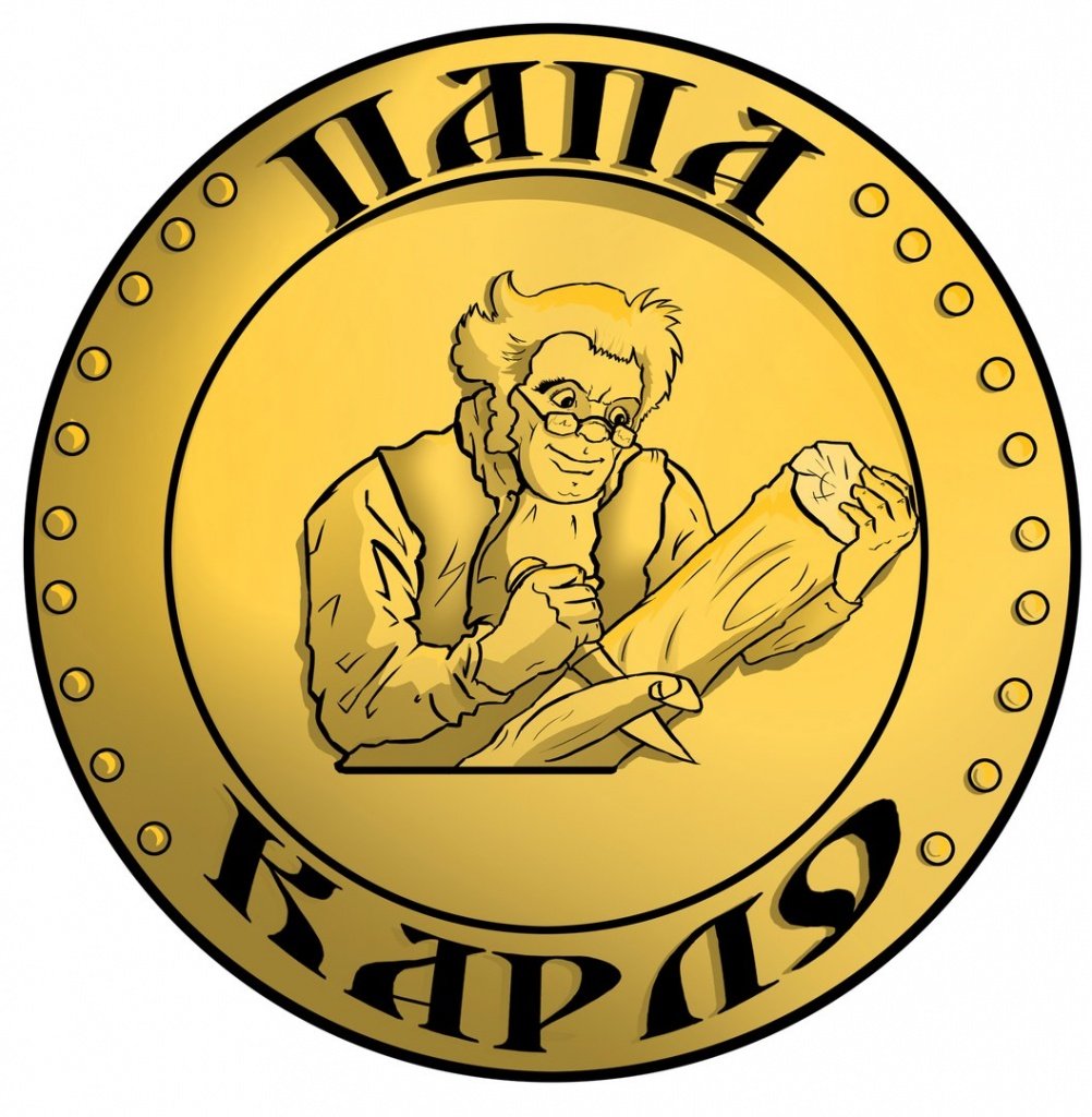 Герои сказки Буратино папа Карло