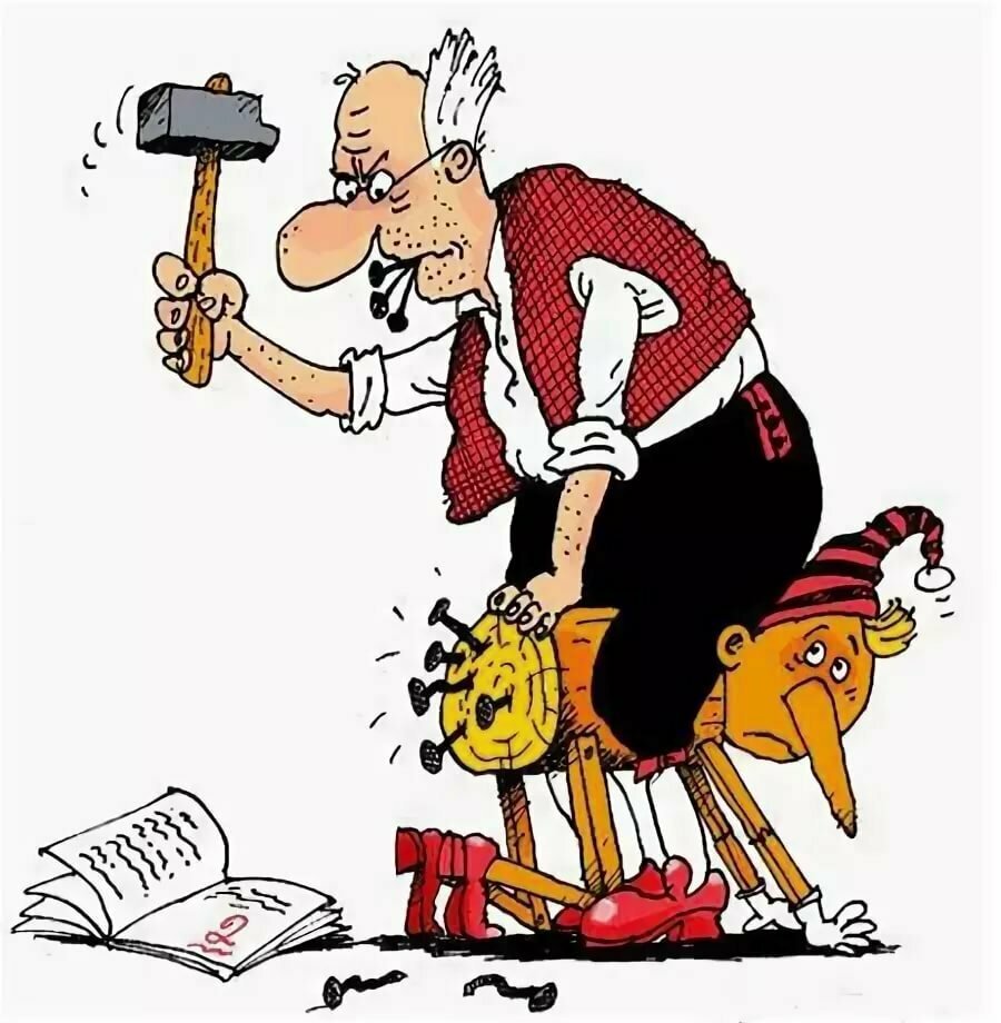 Герои Буратино папа Карло