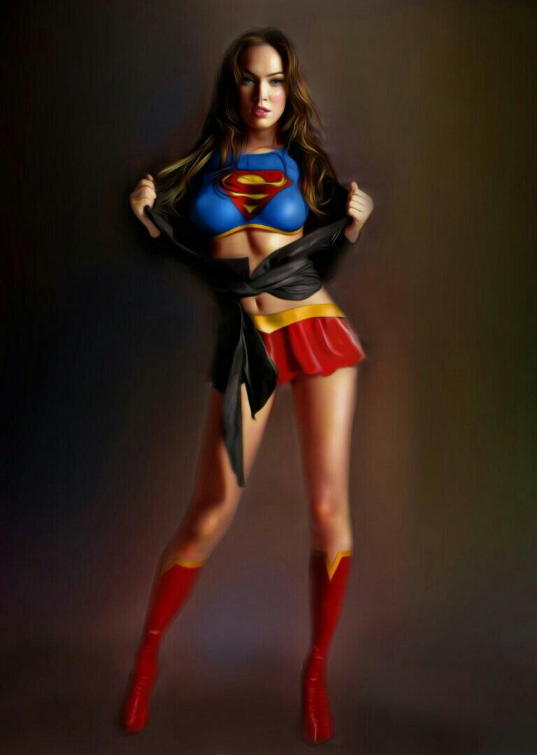 Меган Фокс Супермен