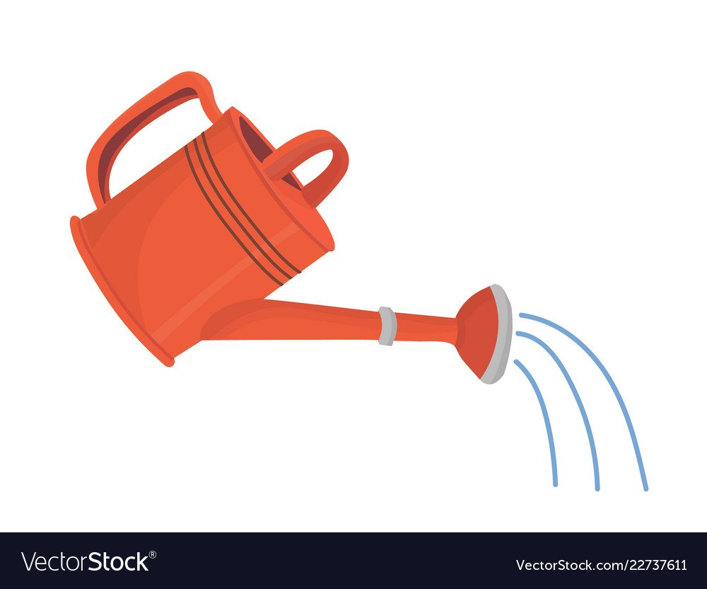 Девочка с лейкой