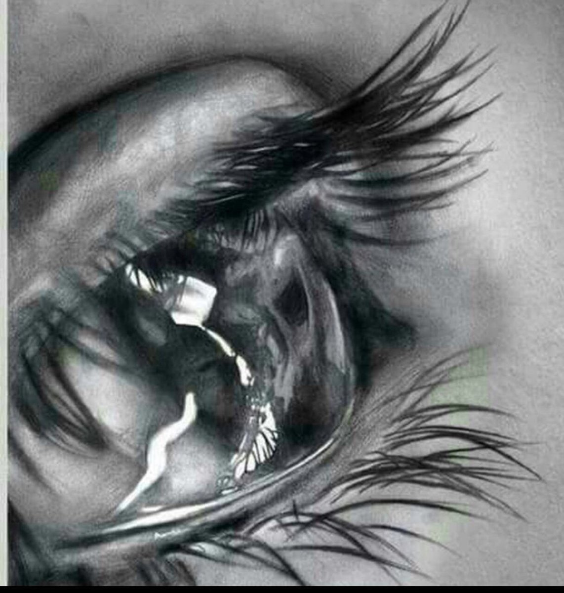 Слезы карандашом