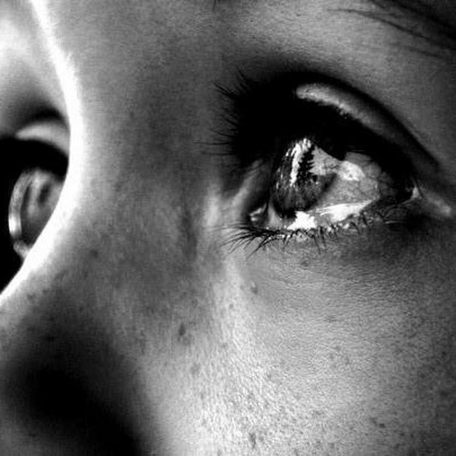 Глаза наполненные слезами