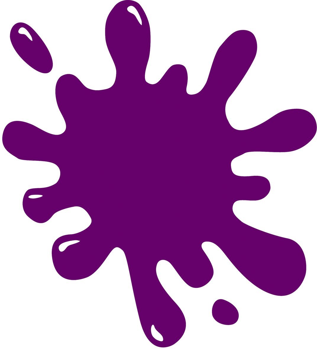 Фиолетовый цвет для детей