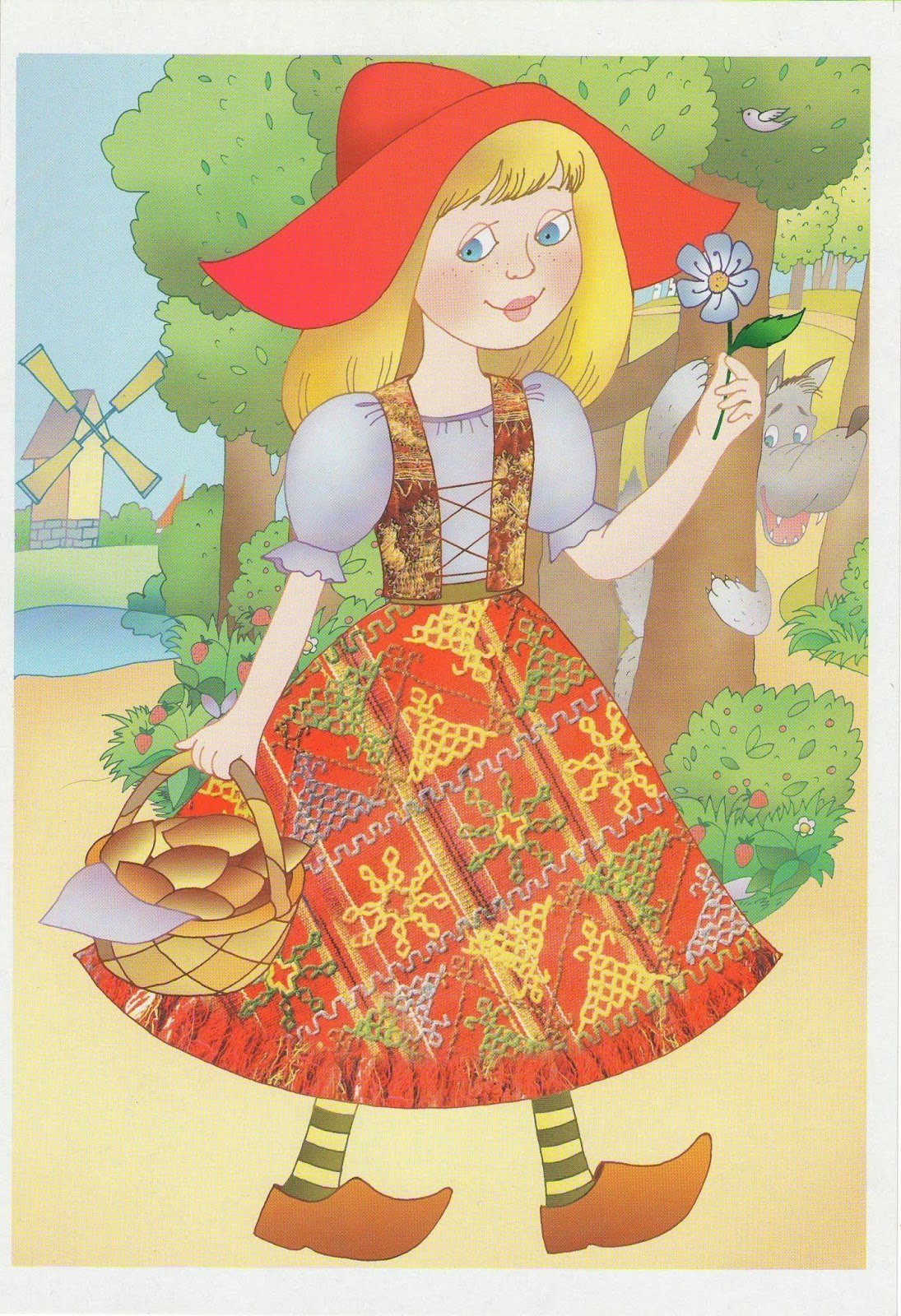 Сказочные герои красная шапочка