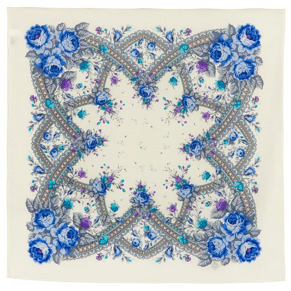 Платок Павловопосадская платочная мануфактура