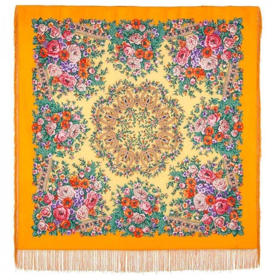 Павлопосадский платок цыганка аза