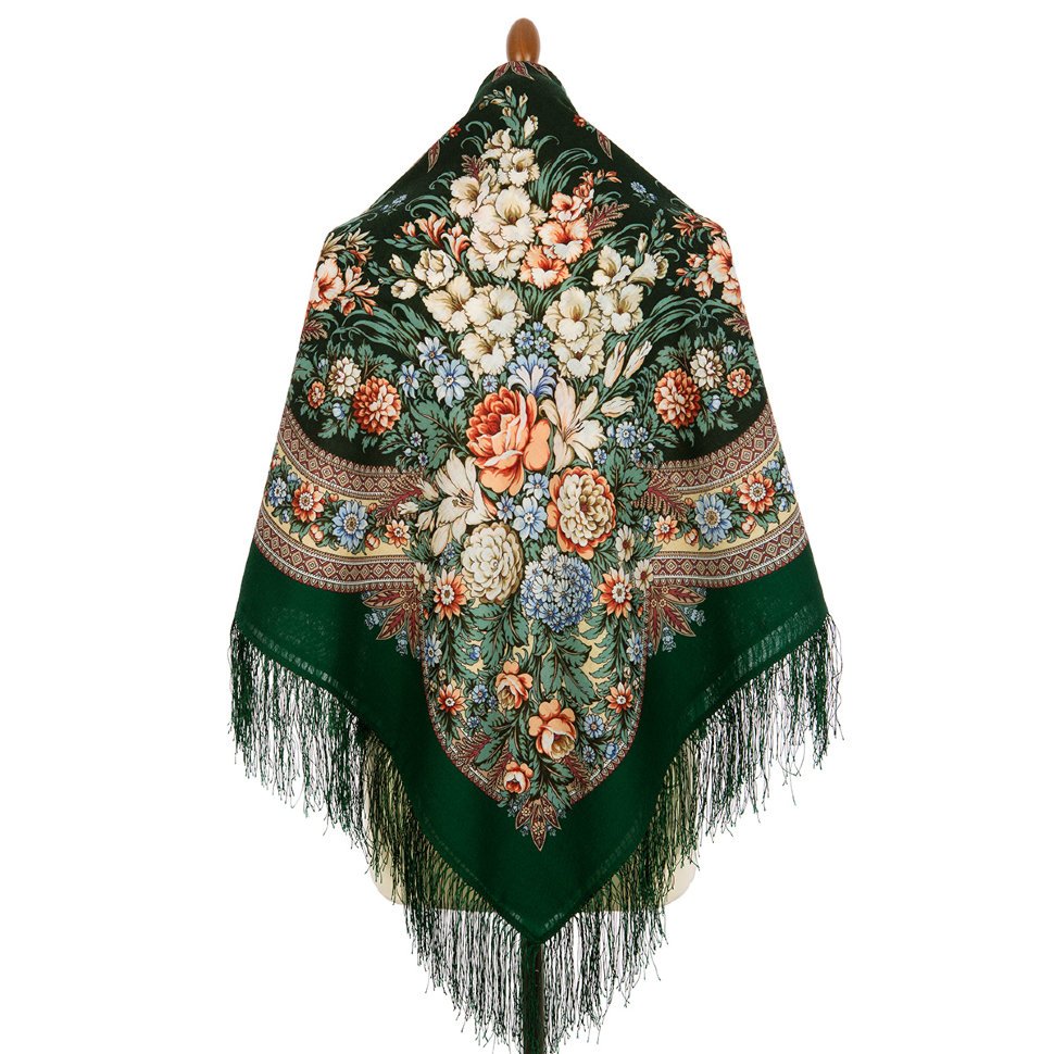 Павловопосадские платки шелковые 130 на 130