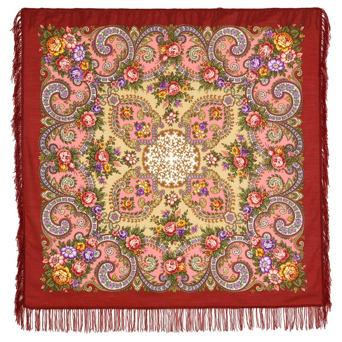 Сухаревская Татьяна платки Павловопосадские