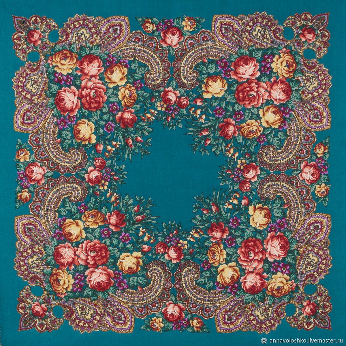 Платок Джереми Джексон Павлово Посадский