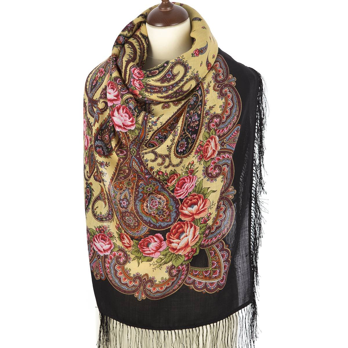 Платок Павловопосадская платочная мануфактура